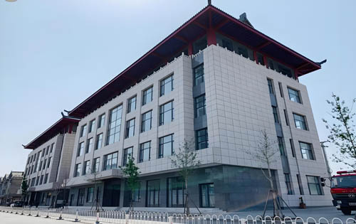 天禾广场侧立面